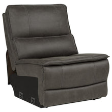 Marcell 7 Piece L-Shaped Power Reclining Sectional with Dual Consoles – Grey