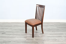 Santa Fe - Cushioned Slatback Dining Chair (Set of 2) - Dark Chocolate