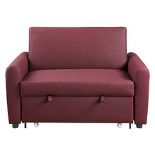 Caia - Sofa - Red Fabric