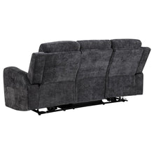 Kennett 3 Piece Chenille Power Reclining Sofa Set – Dark Grey