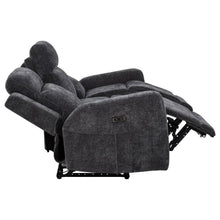 Kennett 3 Piece Chenille Power Reclining Sofa Set – Dark Grey