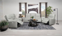 Greenfield 3 Piece Power Reclining Sofa Set – Dove Grey