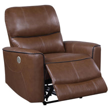 Greenfield 3 Piece Power Reclining Sofa Set – Saddle Brown