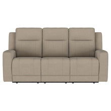 Brentwood 3 Piece Upholstered Reclining Sofa Set – Taupe