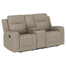 Brentwood 3 Piece Upholstered Reclining Sofa Set – Taupe