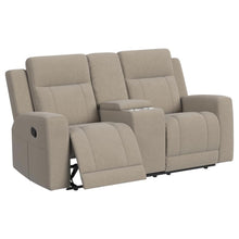 Brentwood 3 Piece Upholstered Reclining Sofa Set – Taupe