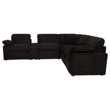 Collins 6 Piece Modular Power Reclining Sectional – Chocolate Brown