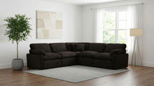Collins 5 Piece Modular Power Reclining Sectional – Chocolate Brown