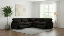 Collins 5 Piece Modular Power Reclining Sectional – Chocolate Brown