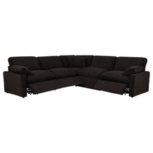 Collins 5 Piece Modular Power Reclining Sectional – Chocolate Brown