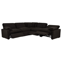 Collins 5 Piece Modular Power Reclining Sectional – Chocolate Brown