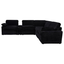 Collins 6 Piece Modular Power Reclining Sectional – Black