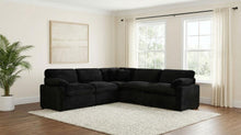 Collins 5 Piece Modular Power Reclining Sectional – Black
