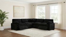 Collins 5 Piece Modular Power Reclining Sectional – Black