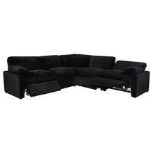 Collins 5 Piece Modular Power Reclining Sectional – Black