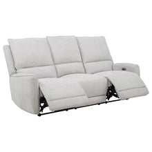 Sylmar 3 Piece Chenille Power Reclining Sofa Set – Dove Grey