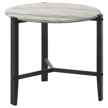 Tandi - Round Faux Marble Table
