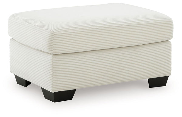 Greenbriar Ottoman Ivory
