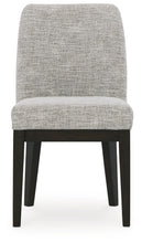Burkhaus - Dining UPH Side Chair (Set of 2) - Beige / Dark Brown