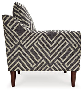 Morrilton Next-gen Nuvella - Natural / Charcoal - Accent Chair