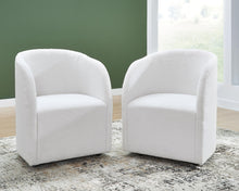 Rowanbeck - Dining Upholstered Arm Chair (Set of 2) - Ivory