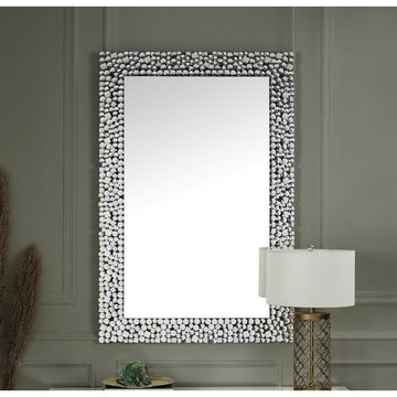 Kachina - 47" Accent Mirror - Mirrored & Faux Gems