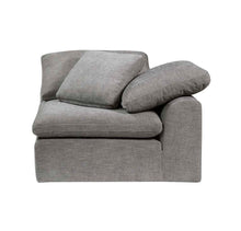 Naveen - Linen Modular Wedge With Pillow - Gray
