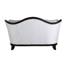 Nurmive - Loveseat With 6 Pillows - Beige Fabric