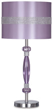 Nyssa - Purple - Metal Table Lamp