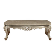 Ranita - Coffee Table - Marble Top & Champagne