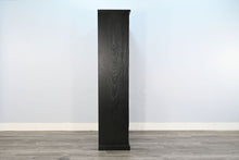 Elena - Tall Wood Cabinet With Arched Glass Doors