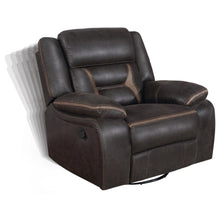 Greer 3 Piece Upholstered Reclining Sofa Set – Brown
