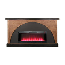 Gabriella - Mantle, 42" Insert required - Dark Brown