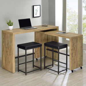 Davista - 4 Piece Counter Height Table Set - Mango Brown