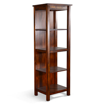 Santa Fe - Entertainment Wall Pier - Dark Chocolate