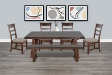 Tuscany - Dining Table With Extensions With Turnbuckle - Vintage Mocha