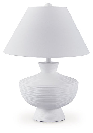 Harelwood - Poly Table Lamp - White