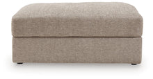 Nexora-Court - Oversized Accent Ottoman - Burlap