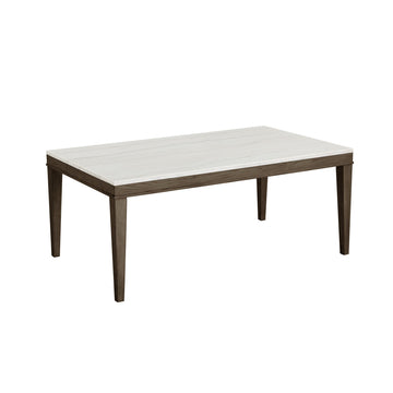 Essence - 70" Rectangle Dining Table With Marble Top