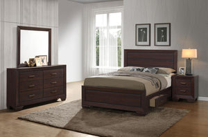 Kauffman - Transitional Storage Bed Bedroom Set