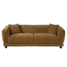 Lennox - Sofa With 2 Pillows - Brown Chenille