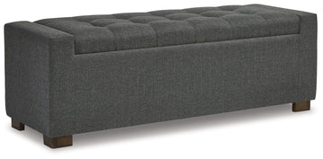 Cortwell - Storage Bench - Gray