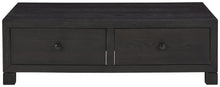 Foyland - Black - Cocktail Table With Storage