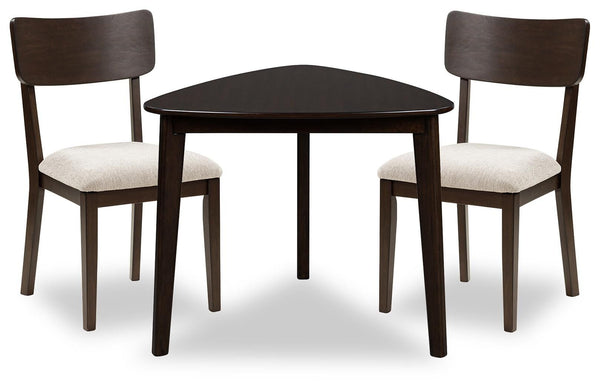 Shorbyn 3 Pc. Dining Table And 2 Chairs Merlot