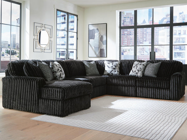 Midnight-Madness 6 Piece Sectional