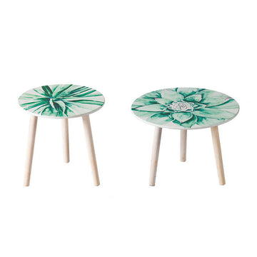 Nature-Inspired Side Tables (Set of 2)