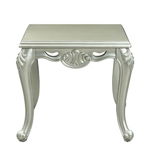 Qunsia - End Table - Champagne