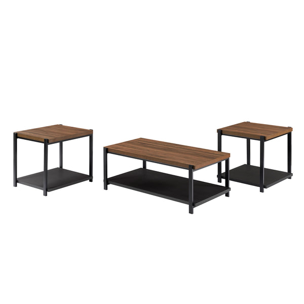 Linea 3 Piece Occasional Set (1 Coffee & 2 End Tables)