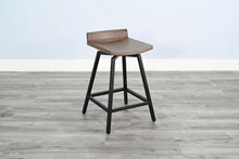 Doe Valley - 24"H Wood Swivel Stool - Buckskin