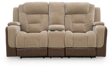 Mixed Motion - Power Reclining Loveseat With Console / Adjustable Headrest